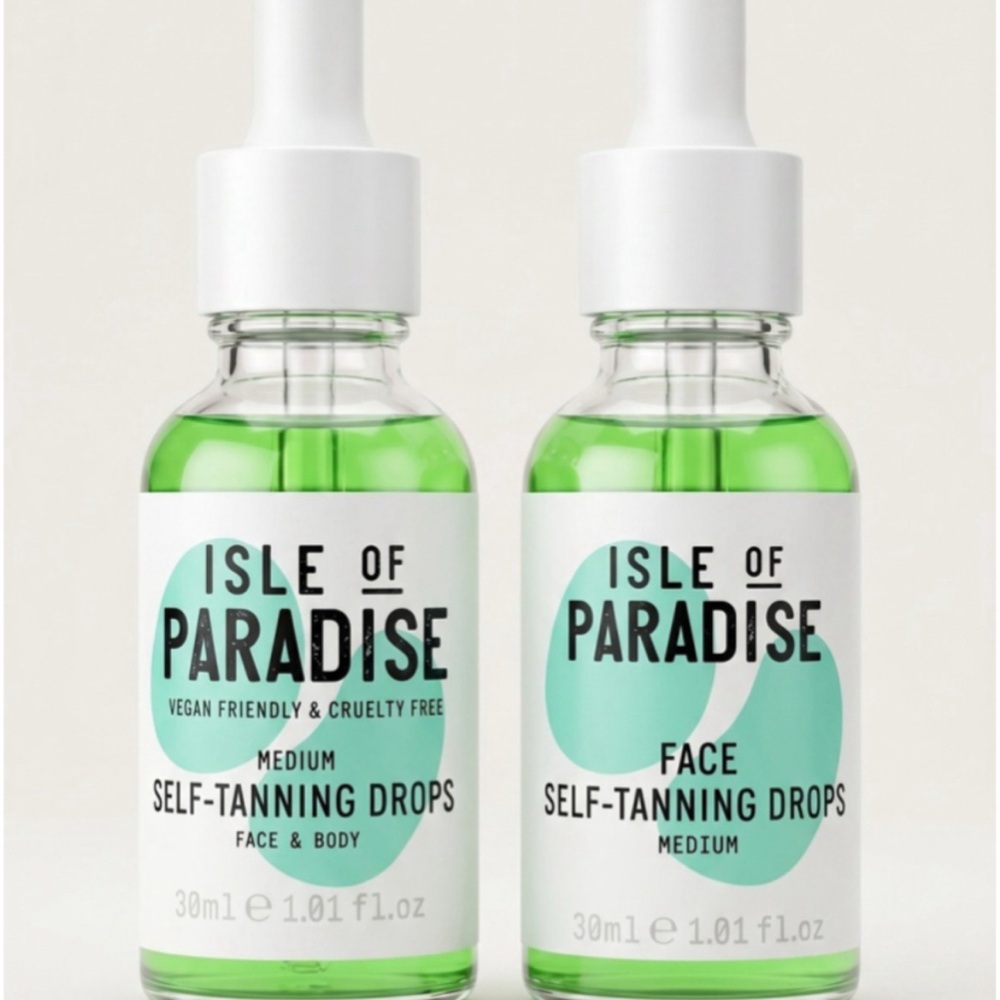 NEW Isle of Paradise Self-Tanning Drops face & body